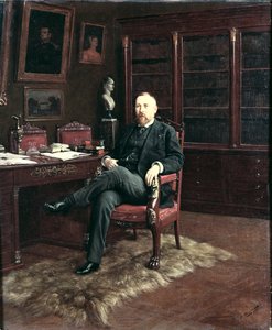 1899年の研究におけるポールマルモッタン（1856-1932）の肖像